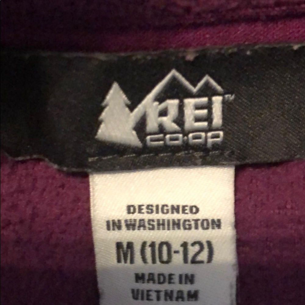 Kids Purple Half Zipper Sweater - Picture 2 of 3